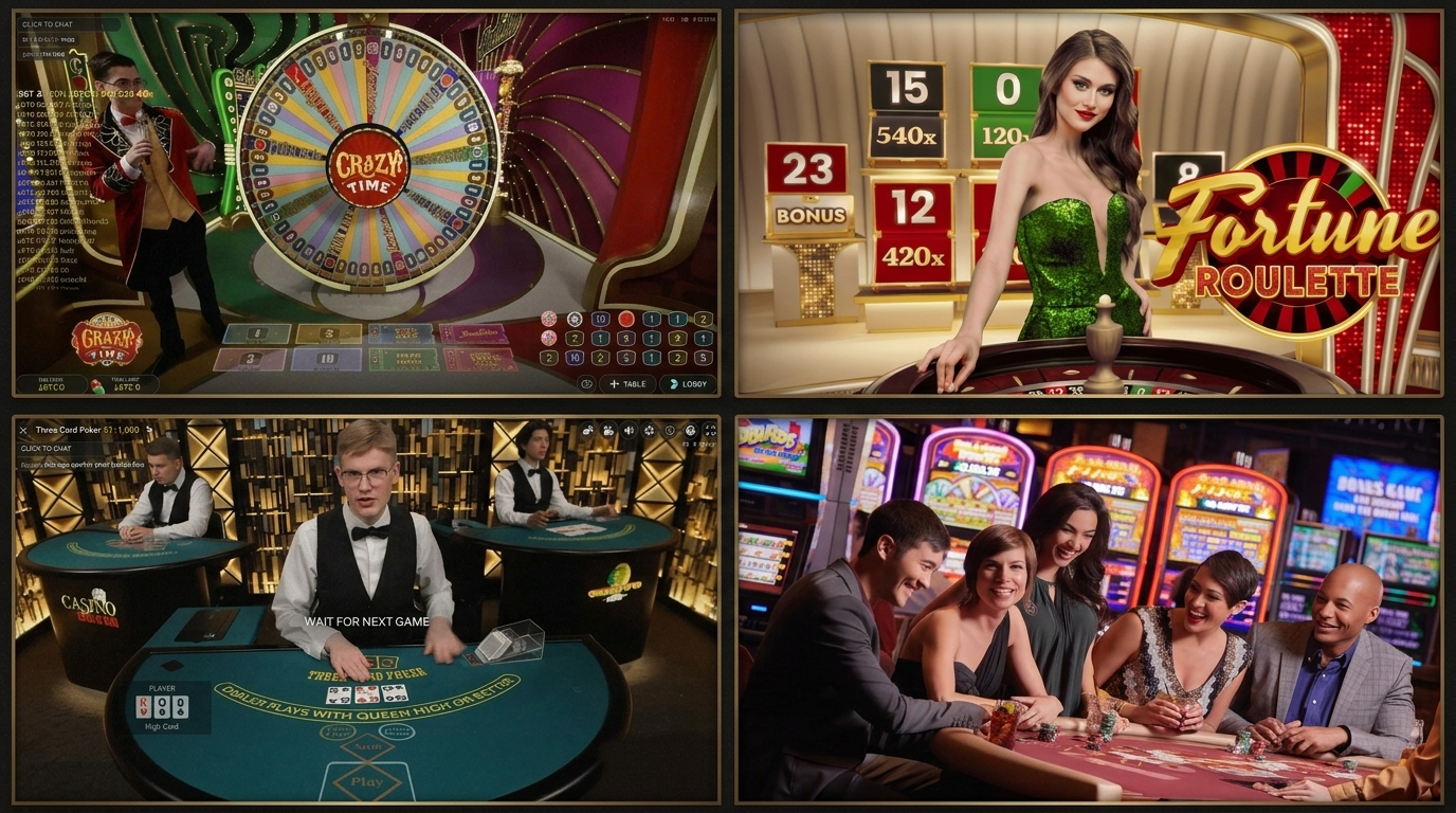 Le casino en direct